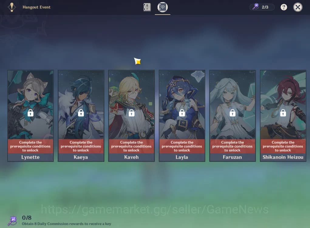 Genshin Impact Accounts ASIA|AR53|5Limited+2(*5Weapon)|Neuvillette,YelanC1 image 4