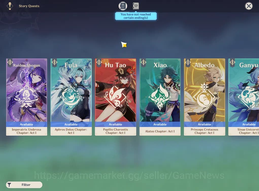 Genshin Impact Accounts ASIA|AR53|5Limited+2(*5Weapon)|Neuvillette,YelanC1 image 5
