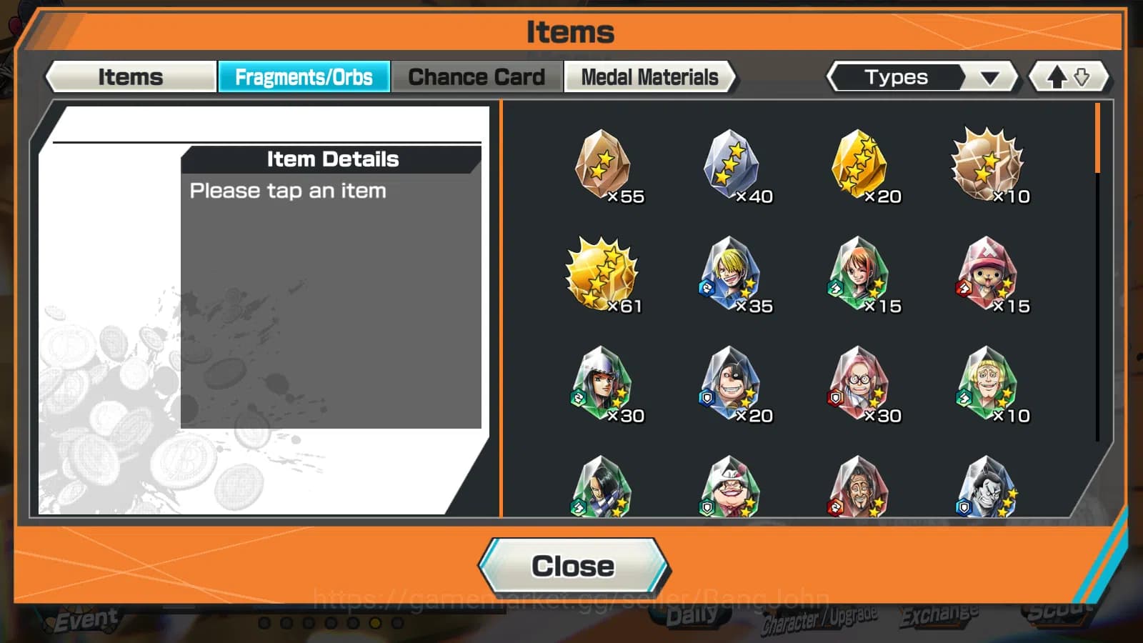 One Piece Bounty Rush Accounts Global | 4EX | 1 MAX | the5elder saturn , 4emperor image 5