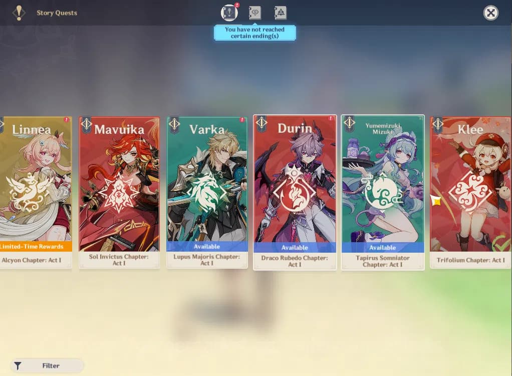 Genshin Impact Accounts ASIA|ENDGAME|AR60|16Limited+4(*5Weapon)|4PreamTeam image 15