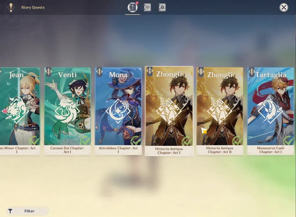 Genshin Impact Accounts ASIA|ENDGAME|AR60|16Limited+4(*5Weapon)|4PreamTeam image 16
