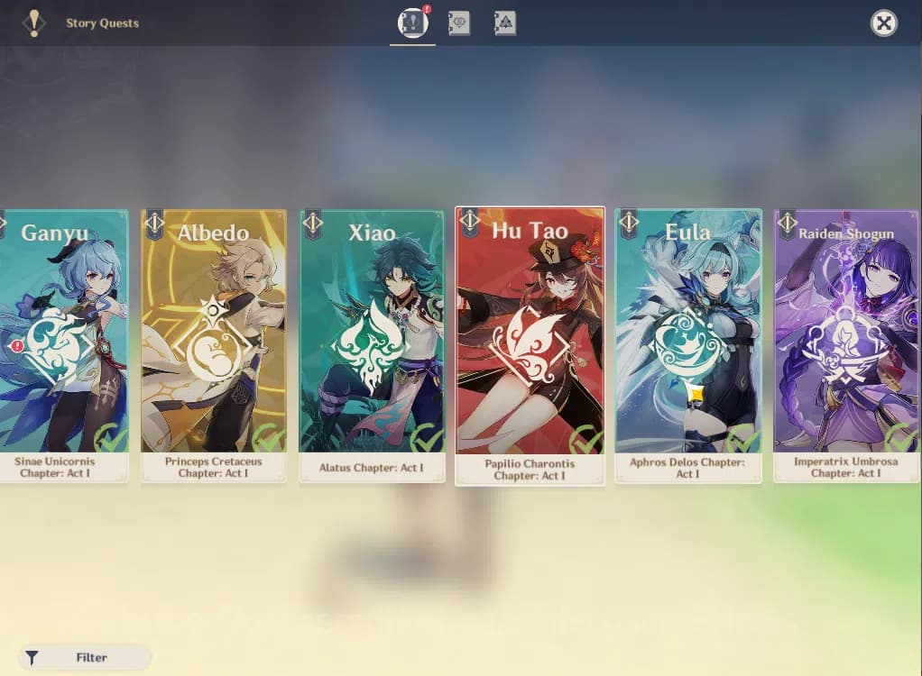 Genshin Impact Accounts ASIA|ENDGAME|AR60|16Limited+4(*5Weapon)|4PreamTeam image 17