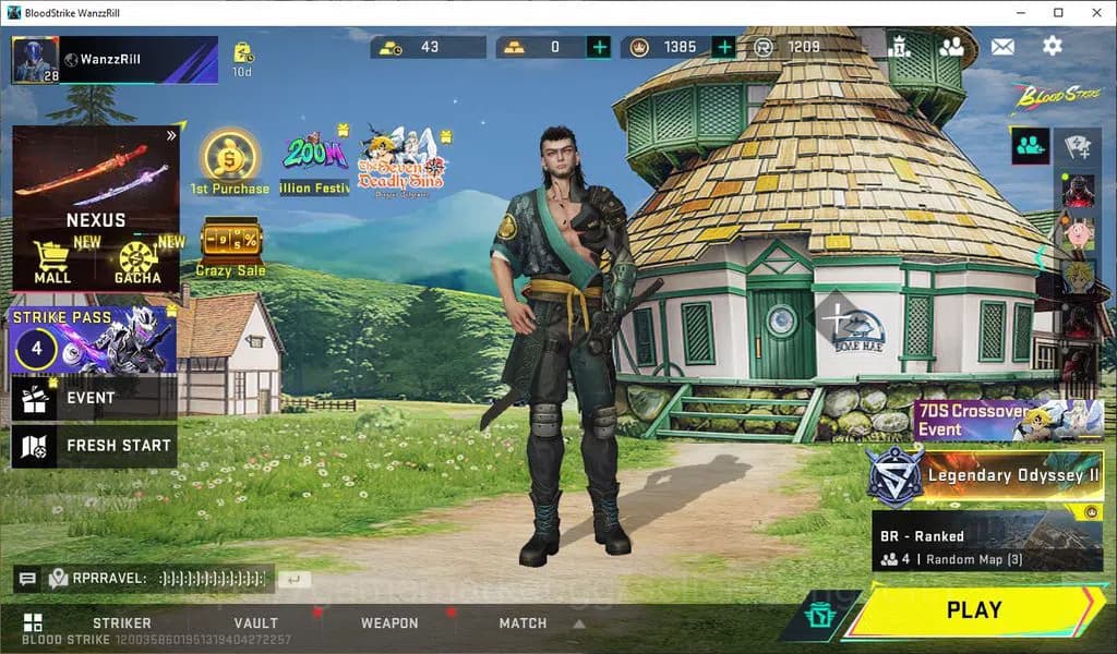 Blood Strike Accounts ASIA|ULTRA=M700,AR97|MORE DETAIL CEK SS BS558B image 1