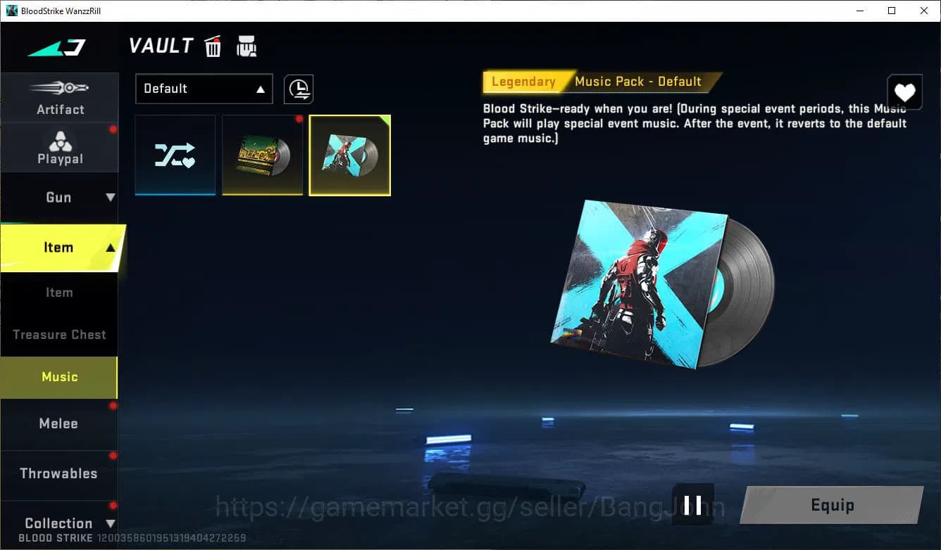 Blood Strike Accounts ASIA|ULTRA=M700,AR97|MORE DETAIL CEK SS BS558B image 3