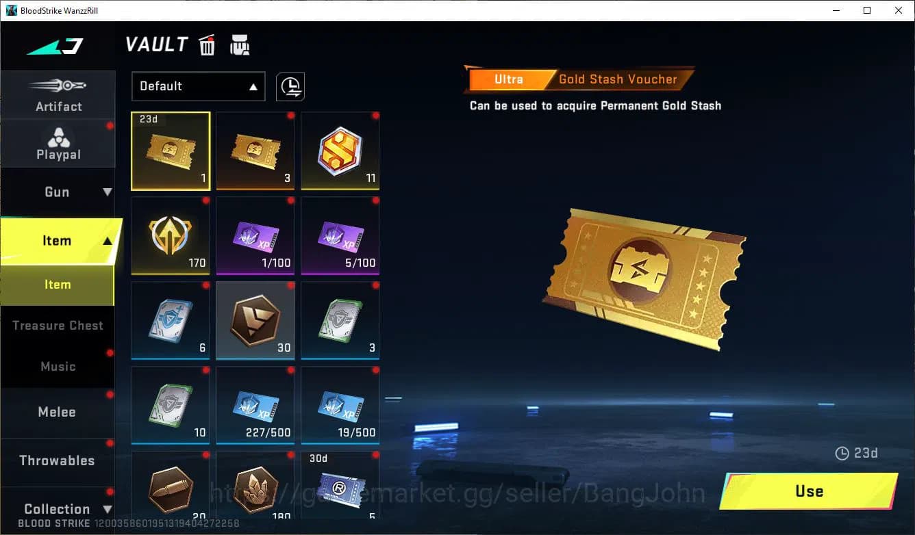 Blood Strike Accounts ASIA|ULTRA=M700,AR97|MORE DETAIL CEK SS BS558B image 4