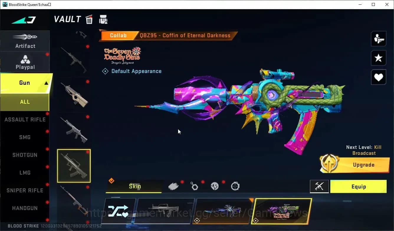 Blood Strike Accounts ASIA|ETERNAL Zero+Collab 7DS Karl98,QBZ95,EVA-SCAR image 17