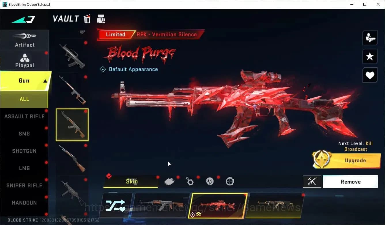 Blood Strike Accounts ASIA|ETERNAL Zero+Collab 7DS Karl98,QBZ95,EVA-SCAR image 18