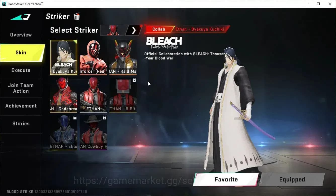 Blood Strike Accounts ASIA|ETERNAL Zero+Collab 7DS Karl98,QBZ95,EVA-SCAR image 5