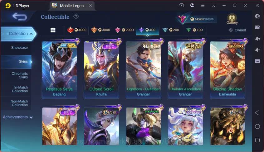 Mobile Legends: Bang Bang Accounts GLOBAL|Hero 132|Skin 467|Legend Alucard+Franco,ASP image 14