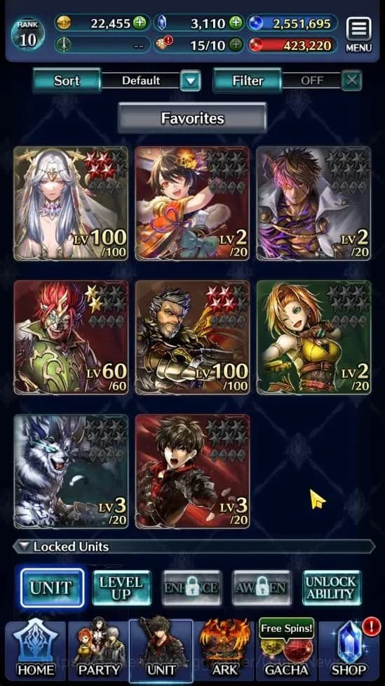 Last Cloudia Accounts GLOBAL|Rank 10|3110 Crystal|Goddess Lilaha,NY Maih image 1