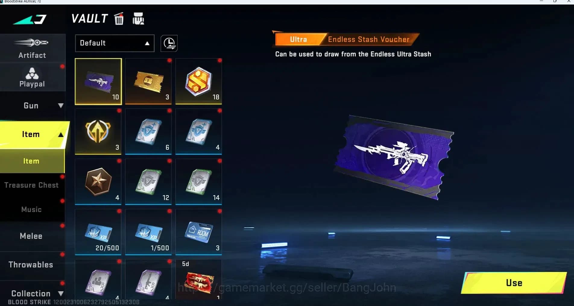 Blood Strike Accounts ASIA|ULTRA,QBZ95,AUG,M4A1,EMMA|MORE DETAIL CEK SS image 10