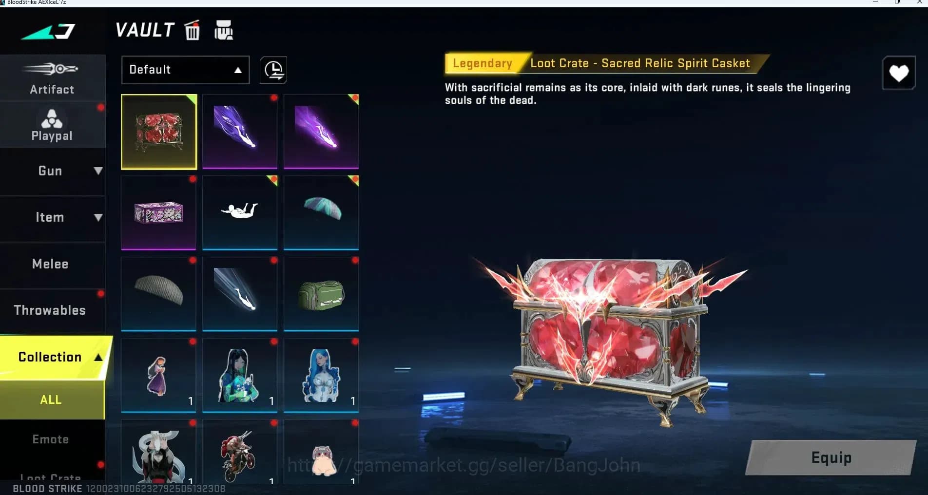 Blood Strike Accounts ASIA|ULTRA,QBZ95,AUG,M4A1,EMMA|MORE DETAIL CEK SS image 13
