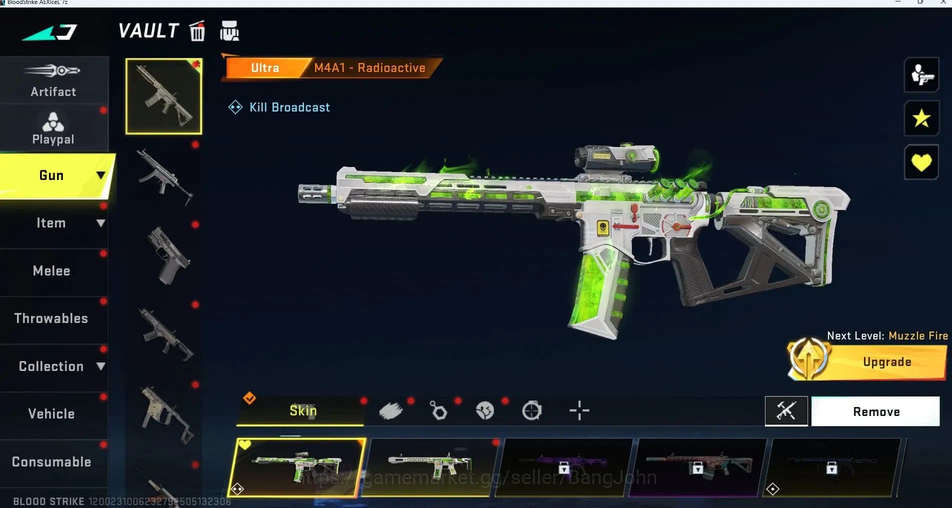 Blood Strike Accounts ASIA|ULTRA,QBZ95,AUG,M4A1,EMMA|MORE DETAIL CEK SS image 7