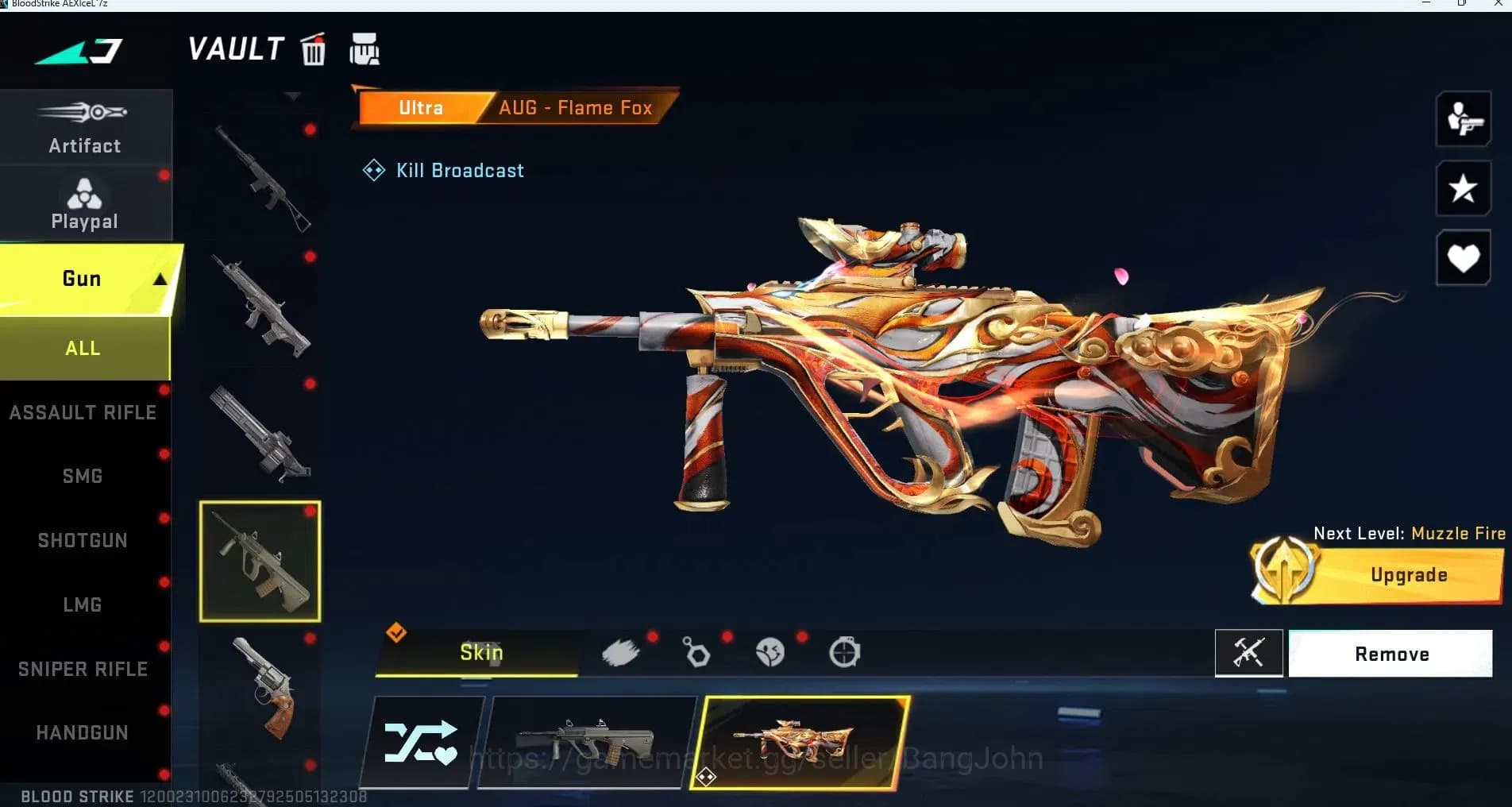 Blood Strike Accounts ASIA|ULTRA,QBZ95,AUG,M4A1,EMMA|MORE DETAIL CEK SS image 8