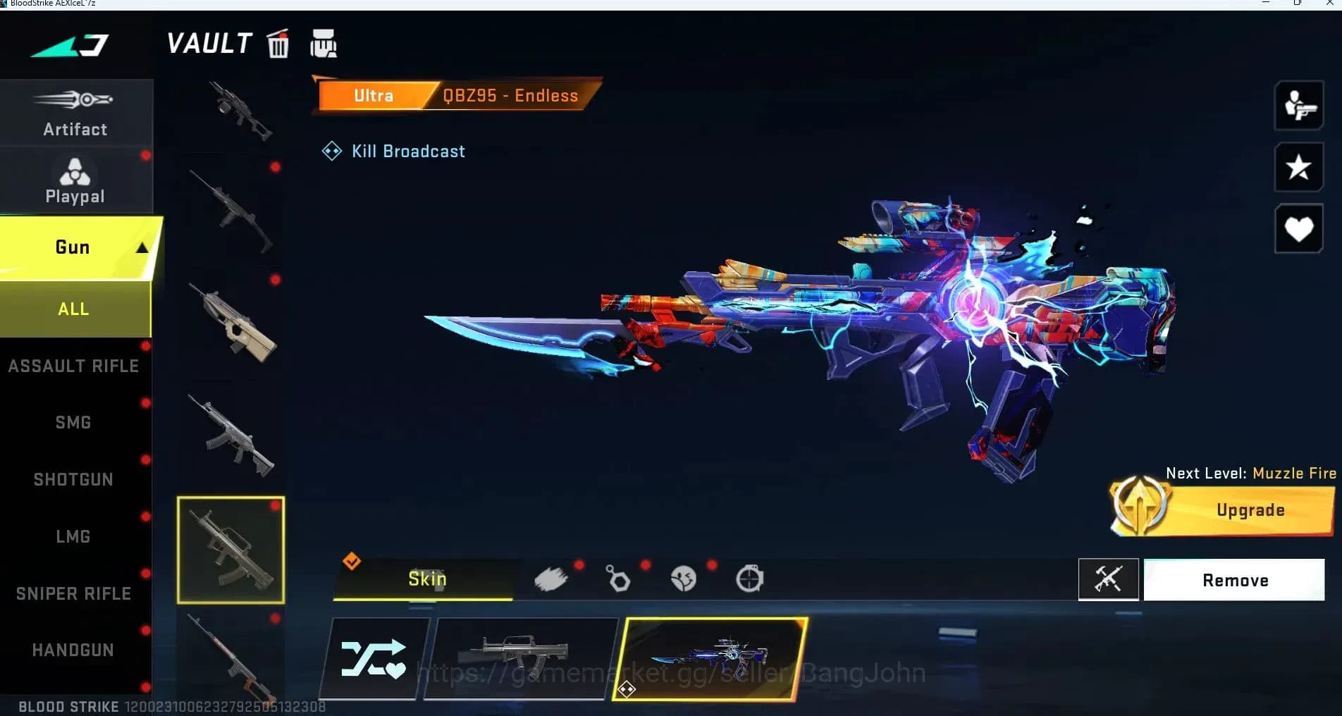 Blood Strike Accounts ASIA|ULTRA,QBZ95,AUG,M4A1,EMMA|MORE DETAIL CEK SS image 9