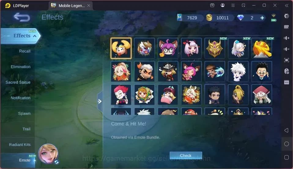 Mobile Legends: Bang Bang Accounts GLOBAL Hero 44 Skin 81 |Gaara|Epic Valir,Nana|Dt image 6