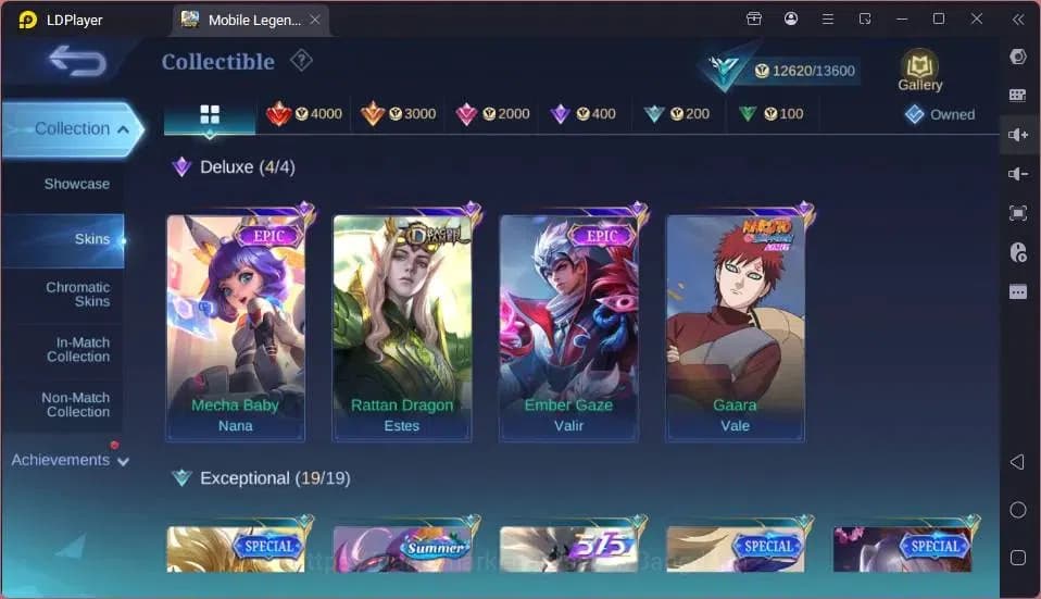 Mobile Legends: Bang Bang Accounts GLOBAL Hero 44 Skin 81 |Gaara|Epic Valir,Nana|Dt image 7