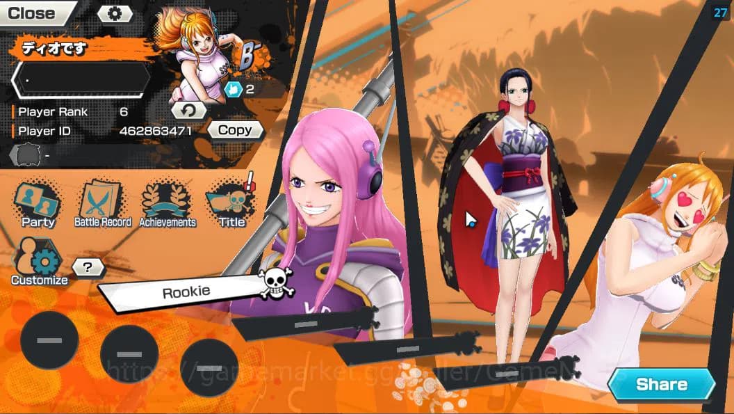 One Piece Bounty Rush Accounts Global|6 EX| T5E St.Jaygarcia Saturn,AM Sword Kiza image 2