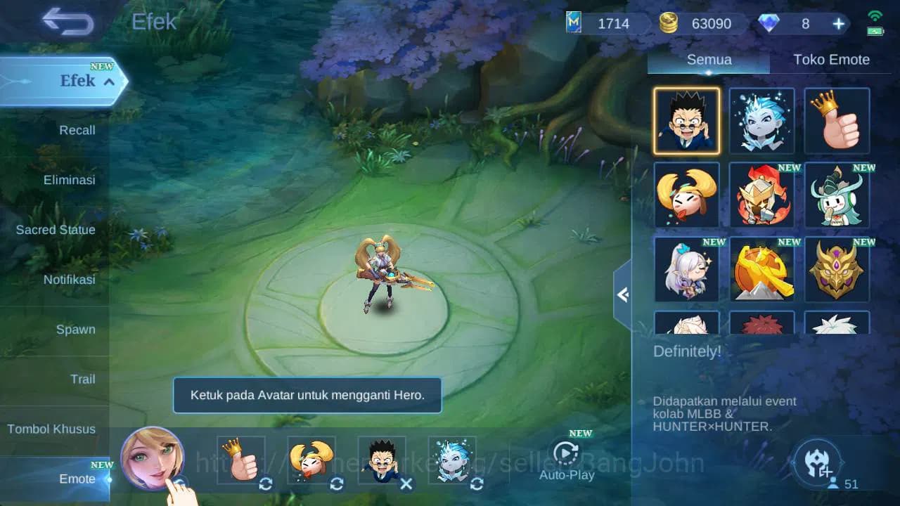 Mobile Legends: Bang Bang Accounts GLOBAL|Skin 79|hero 51|Saber(freya,saber),Valentin image 2
