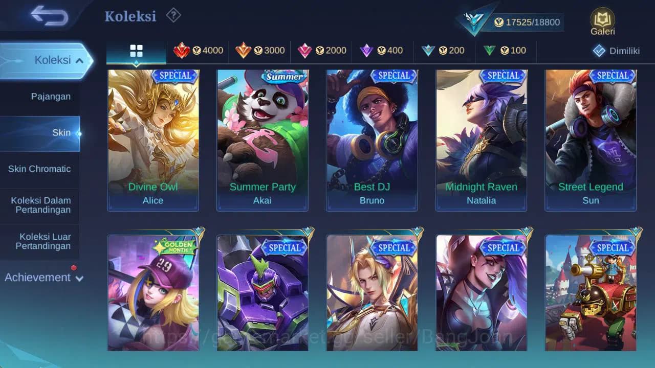 Mobile Legends: Bang Bang Accounts GLOBAL|Skin 79|hero 51|Saber(freya,saber),Valentin image 6