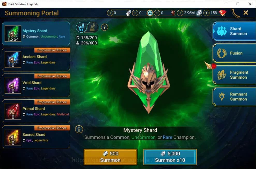 Raid: Shadow Legends Accounts Lv42 1M Power|1 Mythic(Ash'nar)|25 Legend(Narma,Ni image 11