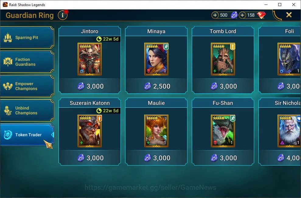 Raid: Shadow Legends Accounts Lv42 1M Power|1 Mythic(Ash'nar)|25 Legend(Narma,Ni image 16