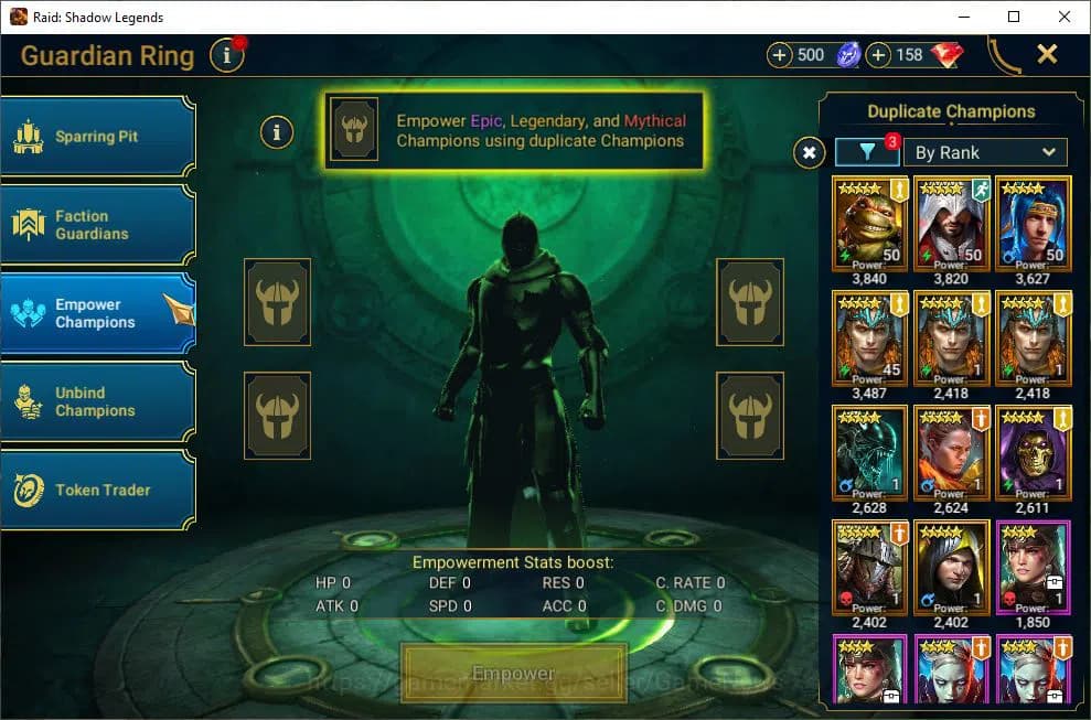 Raid: Shadow Legends Accounts Lv42 1M Power|1 Mythic(Ash'nar)|25 Legend(Narma,Ni image 18