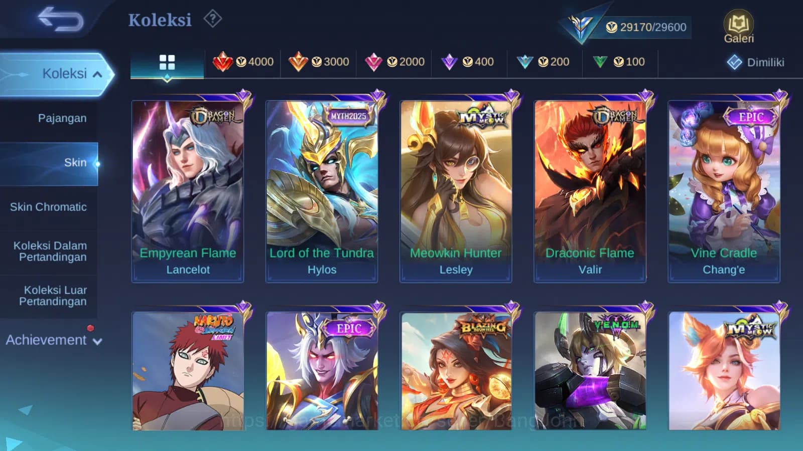 Mobile Legends: Bang Bang Accounts Hero 85 | Skin 119 | Lightborn Alucard | Dtamer Va image 6