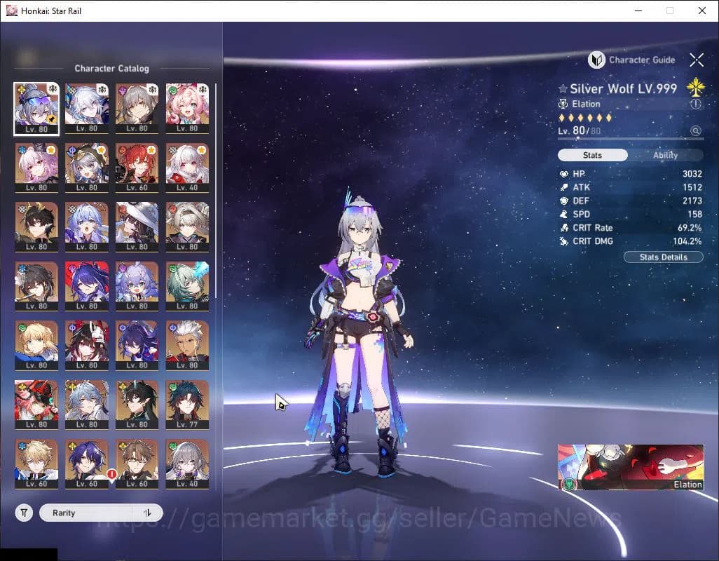 Honkai Star Rail Accounts ASIA|TL 70|1 GCS|19 Limited|[Yao Guang,Chiper,Rapp image 12