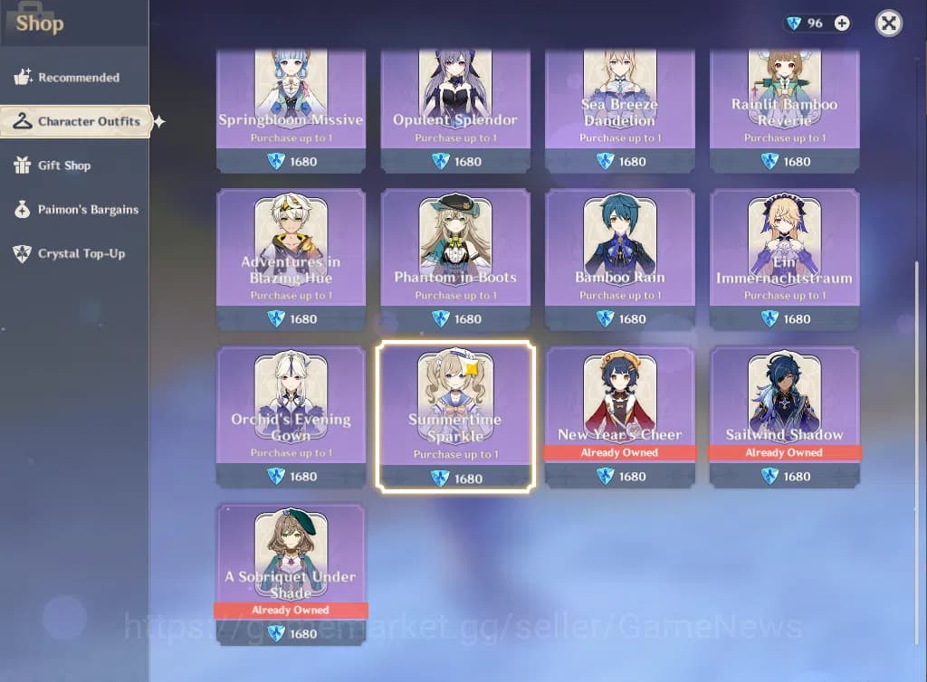 Genshin Impact Accounts ASIA|AR 59|9 Limited+8(*5WEP)|Linnea,(Arlecchino,R image 9