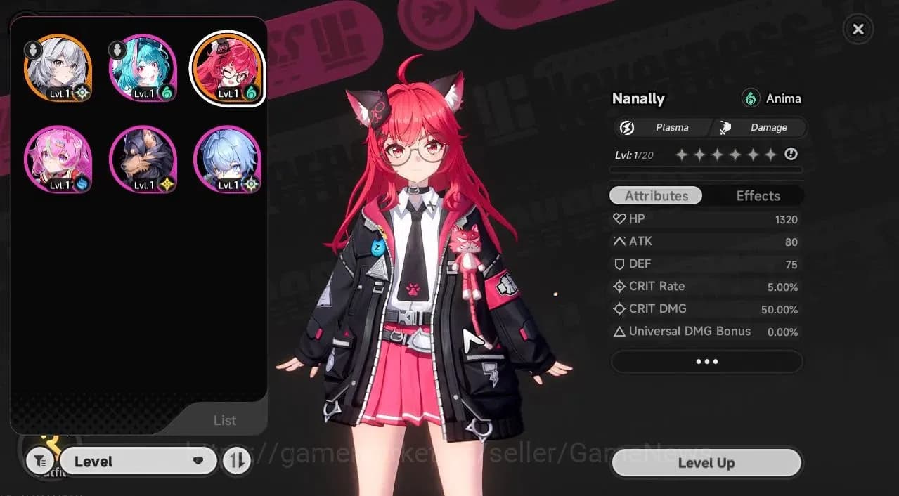 Neverness to Everness Accounts GLOBAL SEA|HL 3|1 SSR Nanally + 1 S-Class Char Box image 1
