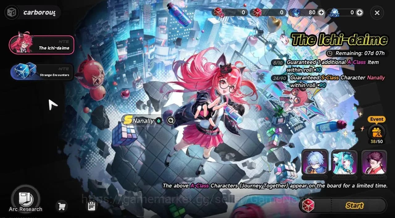 Neverness to Everness Accounts GLOBAL SEA|HL 3|1 SSR Nanally + 1 S-Class Char Box image 3