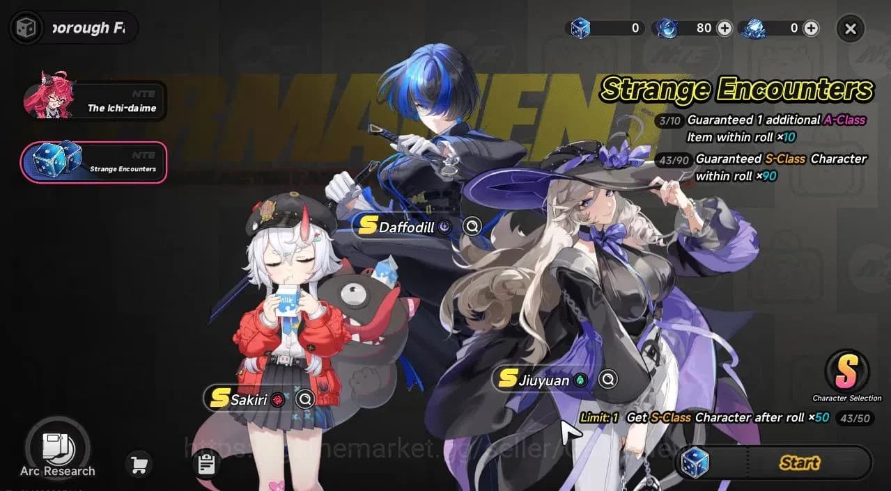 Neverness to Everness Accounts GLOBAL SEA|HL 3|1 SSR Nanally + 1 S-Class Char Box image 4