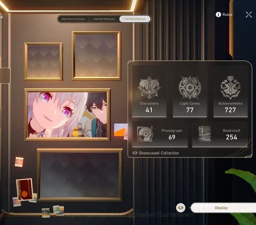 Honkai Star Rail Accounts Asia|TL 65|2,7k SJ|13 Limited|Anaxa,Sunday,Lingsha image 3