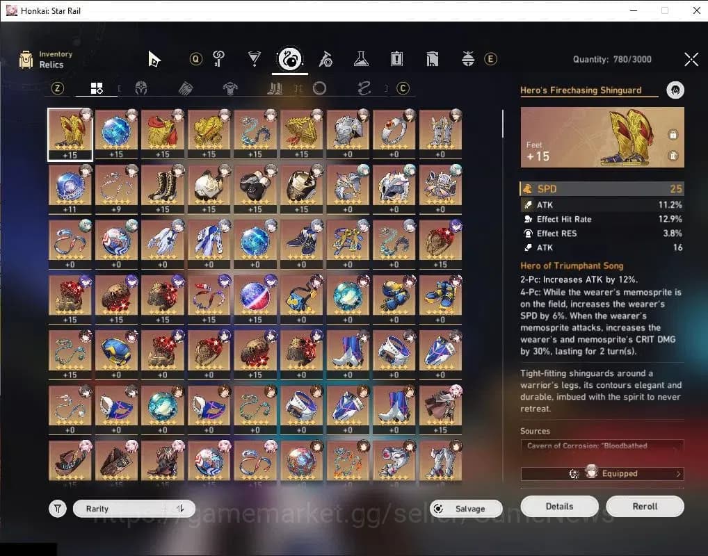 Honkai Star Rail Accounts Asia|TL 65|2,7k SJ|13 Limited|Anaxa,Sunday,Lingsha image 8