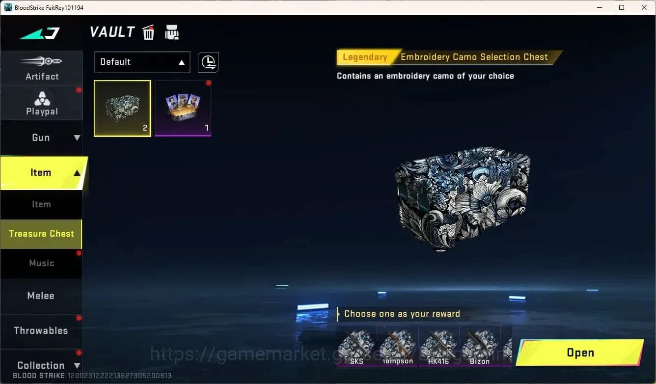 Blood Strike Accounts ASIA | 1 7DS: AK47 | 2 Legendary Guns |More Check image 1