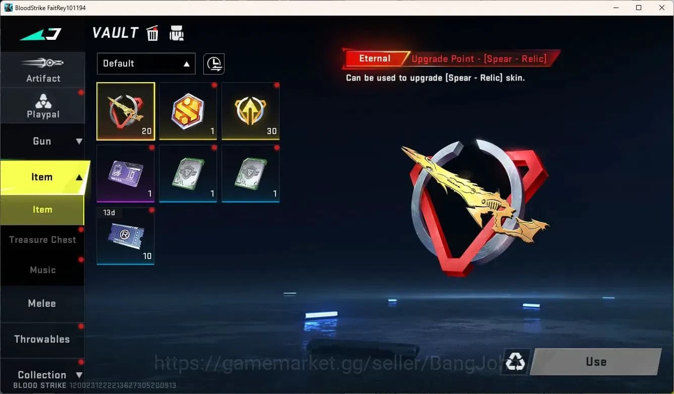Blood Strike Accounts ASIA | 1 7DS: AK47 | 2 Legendary Guns |More Check image 2