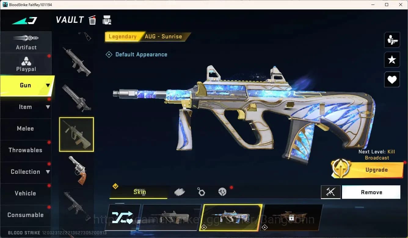 Blood Strike Accounts ASIA | 1 7DS: AK47 | 2 Legendary Guns |More Check image 3