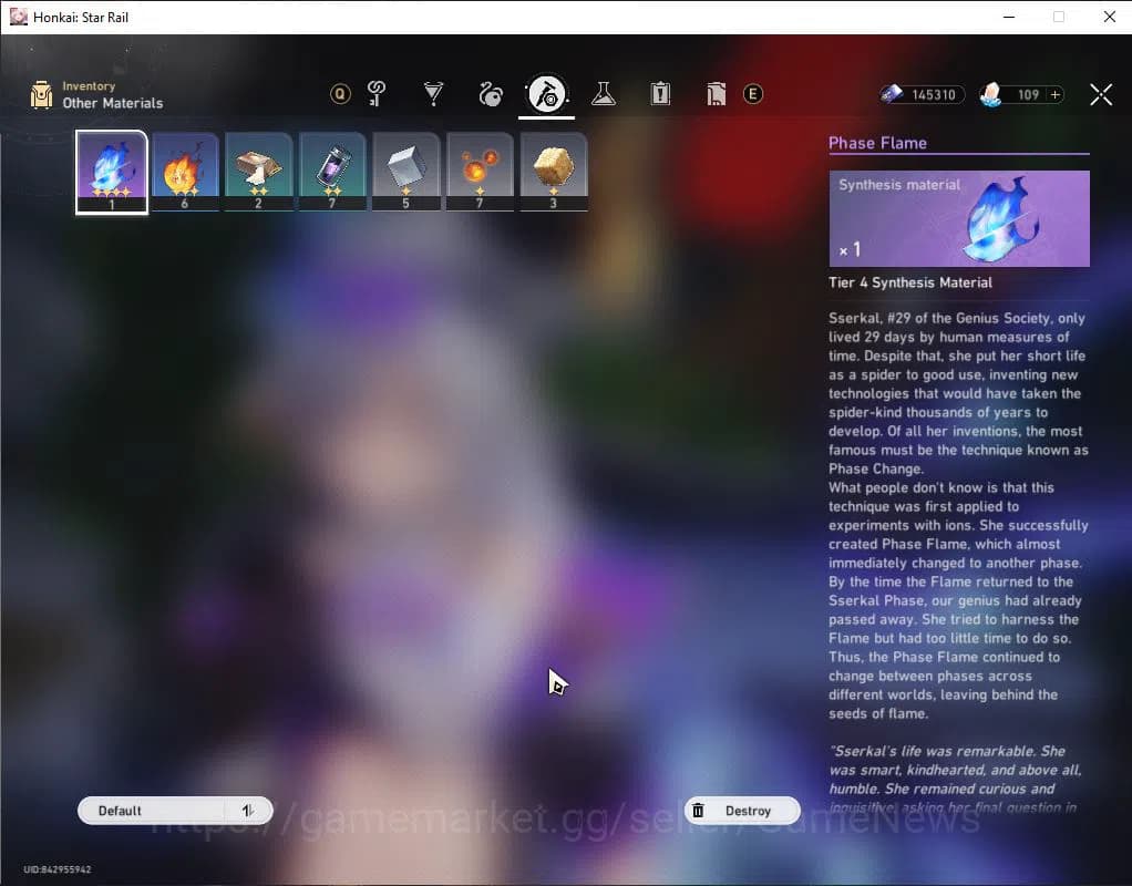 Honkai Star Rail Accounts ASIA|TL 3|Selector B5 ON+1 Golden Companion Spirit image 6