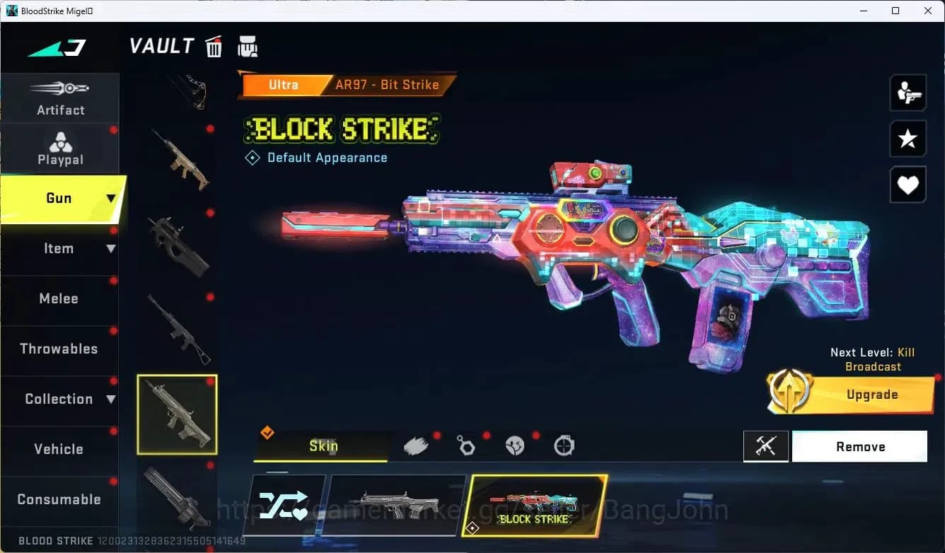 Blood Strike Accounts ASIA |Limited mp155-hotblast,RPK-VERMILION,MP7-VER image 12