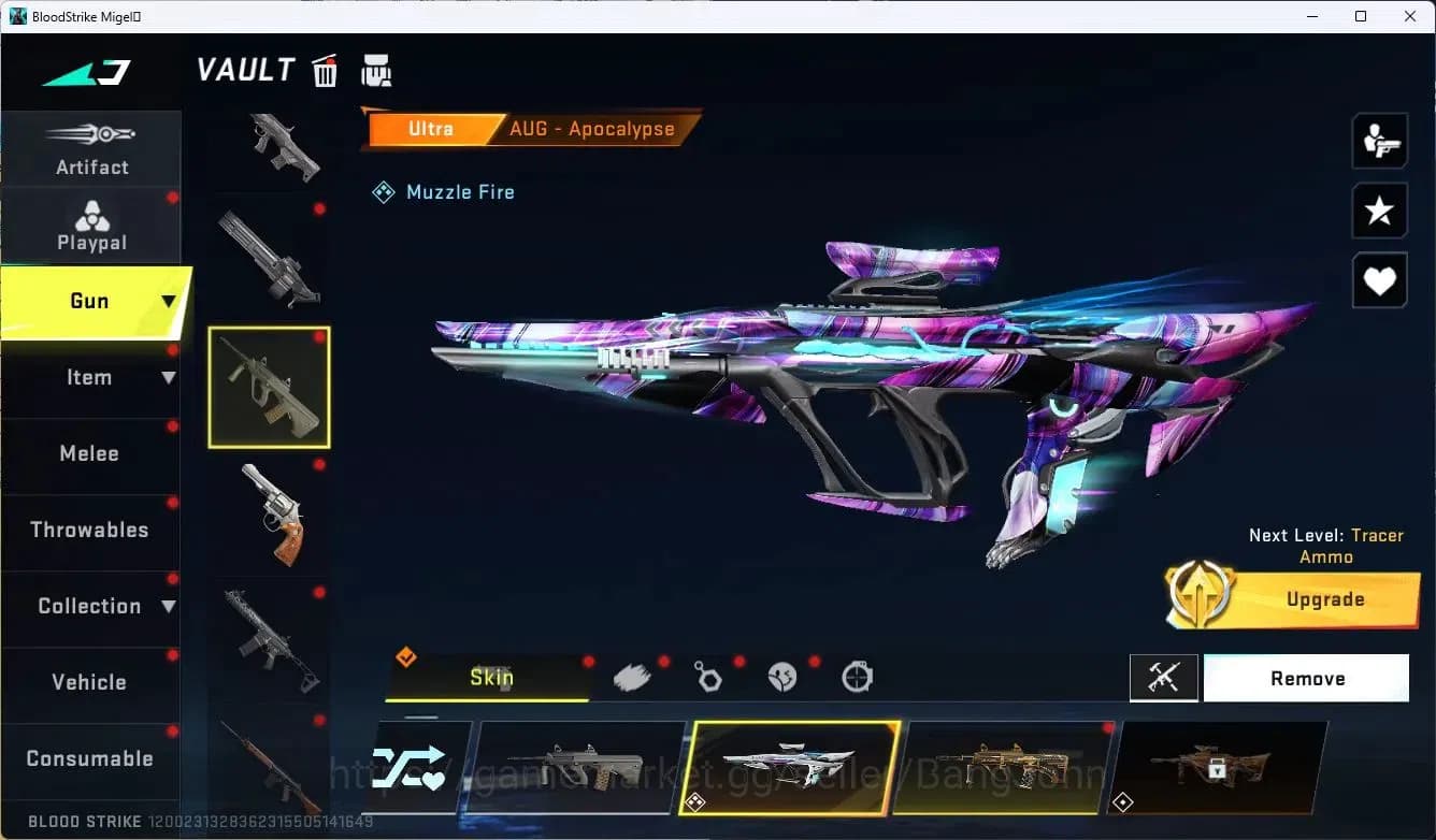 Blood Strike Accounts ASIA |Limited mp155-hotblast,RPK-VERMILION,MP7-VER image 13