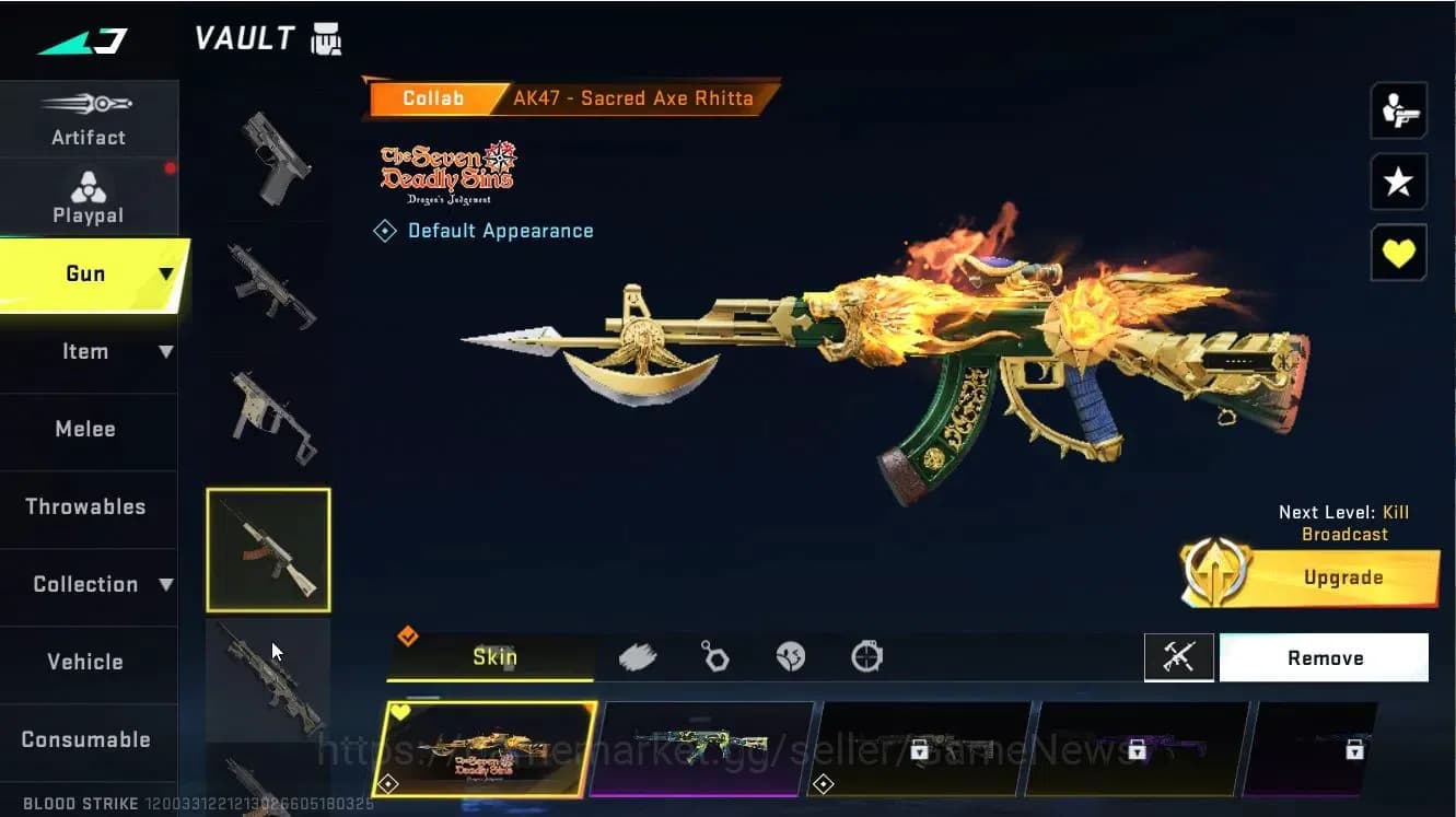 Blood Strike Accounts ASIA|ETERNAL DEagle|12 ULTRA [Ethan,Spike,Val,Kar9 image 15