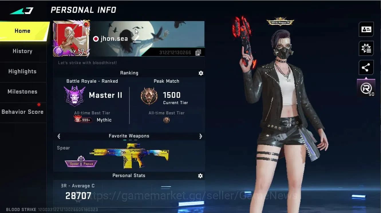 Blood Strike Accounts ASIA|ETERNAL DEagle|12 ULTRA [Ethan,Spike,Val,Kar9 image 3