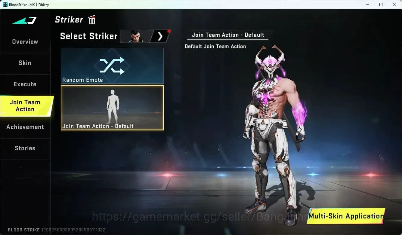 Blood Strike Accounts ASIA | EVO FAL-Evolved Draco | Limited MP155-Hotbl image 6