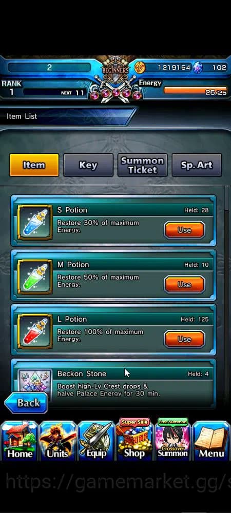 Grand Summoners Accounts Global|Rank 1|102 cc|11 Ascend|2x Summer Miyu,Chlo image 5