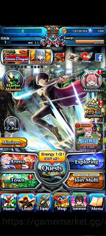 Grand Summoners Accounts Global|Rank 1|102 cc|11 Ascend|2x Summer Miyu,Chlo image 6