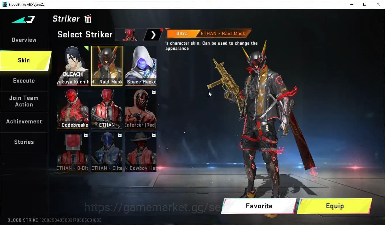 Blood Strike Accounts ASIA|MELE AXE-Crystal+Colab 7DS Karl98,QBZ95,BLEAC image 4