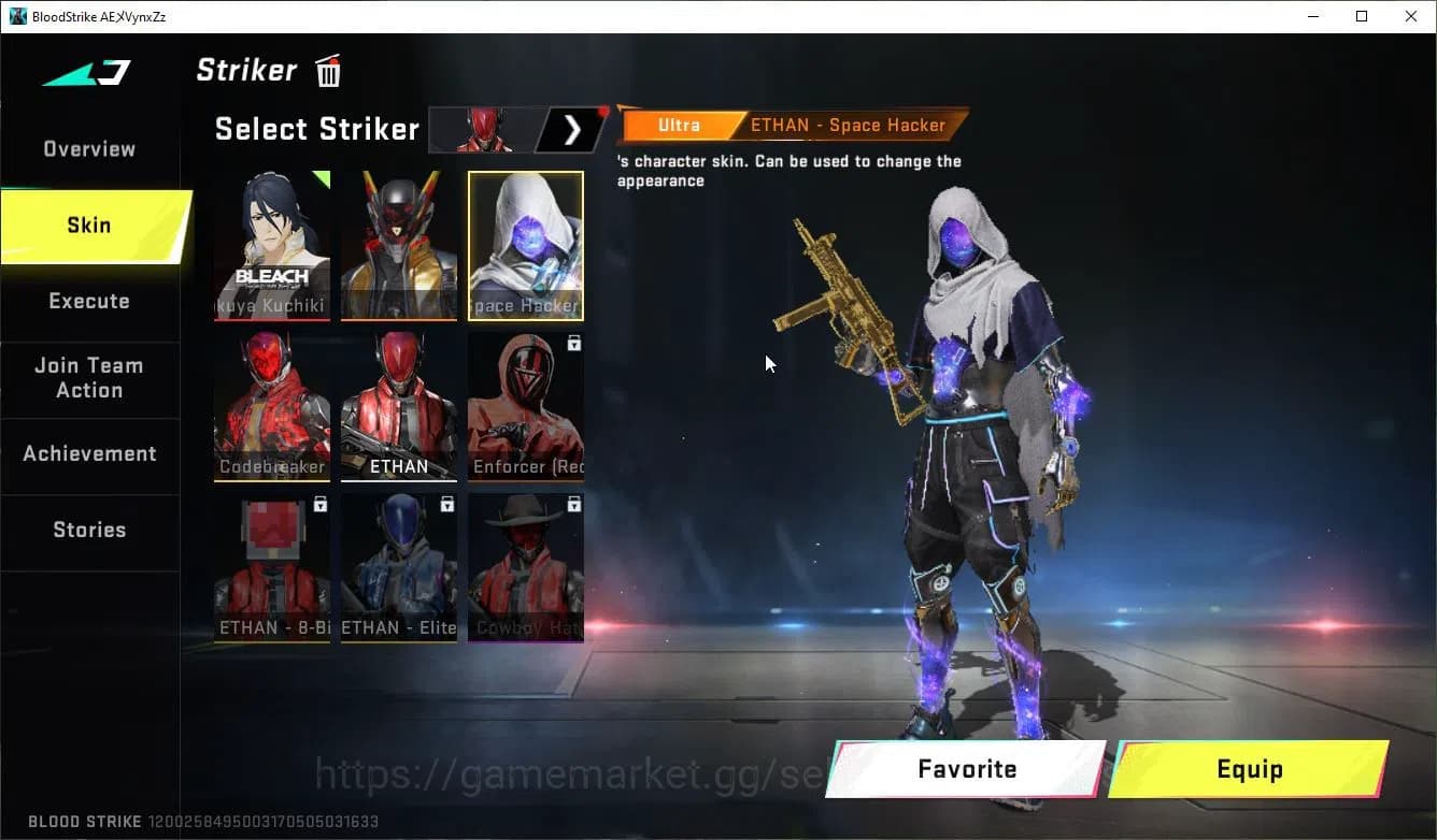 Blood Strike Accounts ASIA|MELE AXE-Crystal+Colab 7DS Karl98,QBZ95,BLEAC image 5