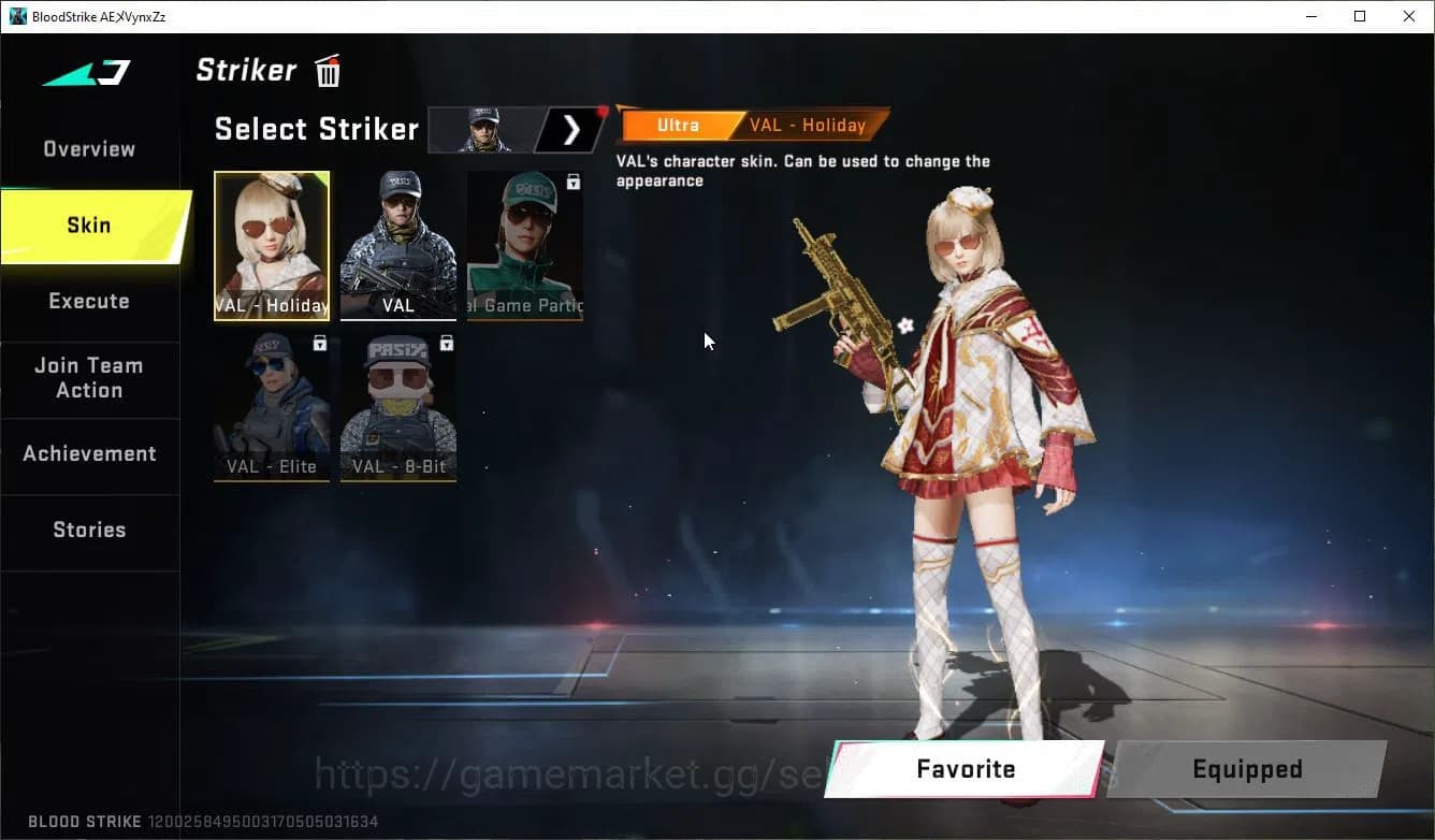 Blood Strike Accounts ASIA|MELE AXE-Crystal+Colab 7DS Karl98,QBZ95,BLEAC image 9