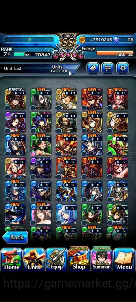 Grand Summoners Accounts Global|Rank 74|16 Ascend+ 5 TW|[Inumuta,Ubel,Frier image 18